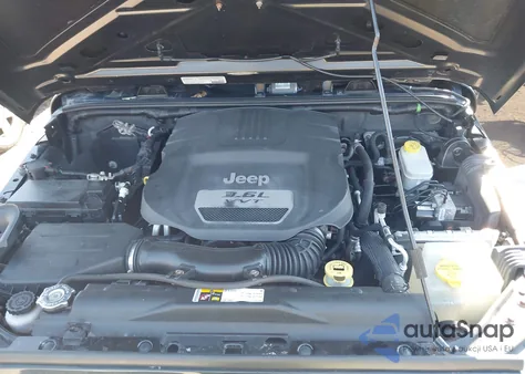 2013 Jeep Wrangler Sport из США, поврежденный, VIN 1C4AJWAGXDL706381